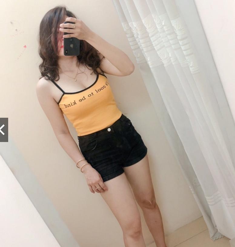 Áo thun 2 dây nữ