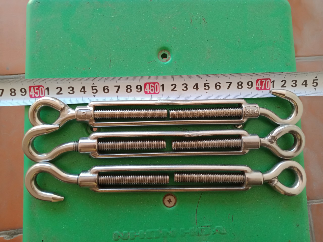 130k / 2cTăng đơ Inox 304 cho dây cáp 8-12 ly