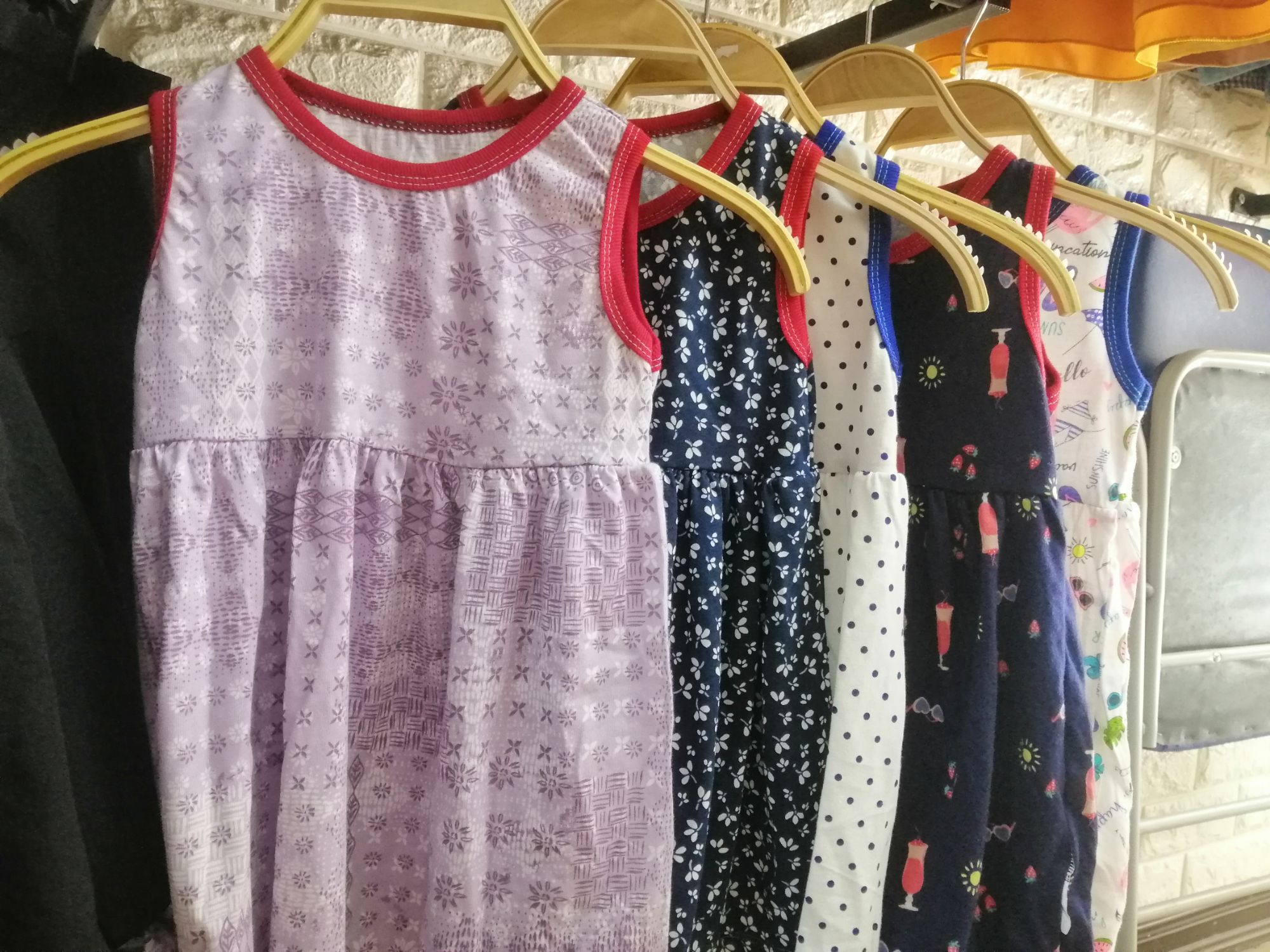 Váy Thun Cotton- Váy Cho Bé Gái