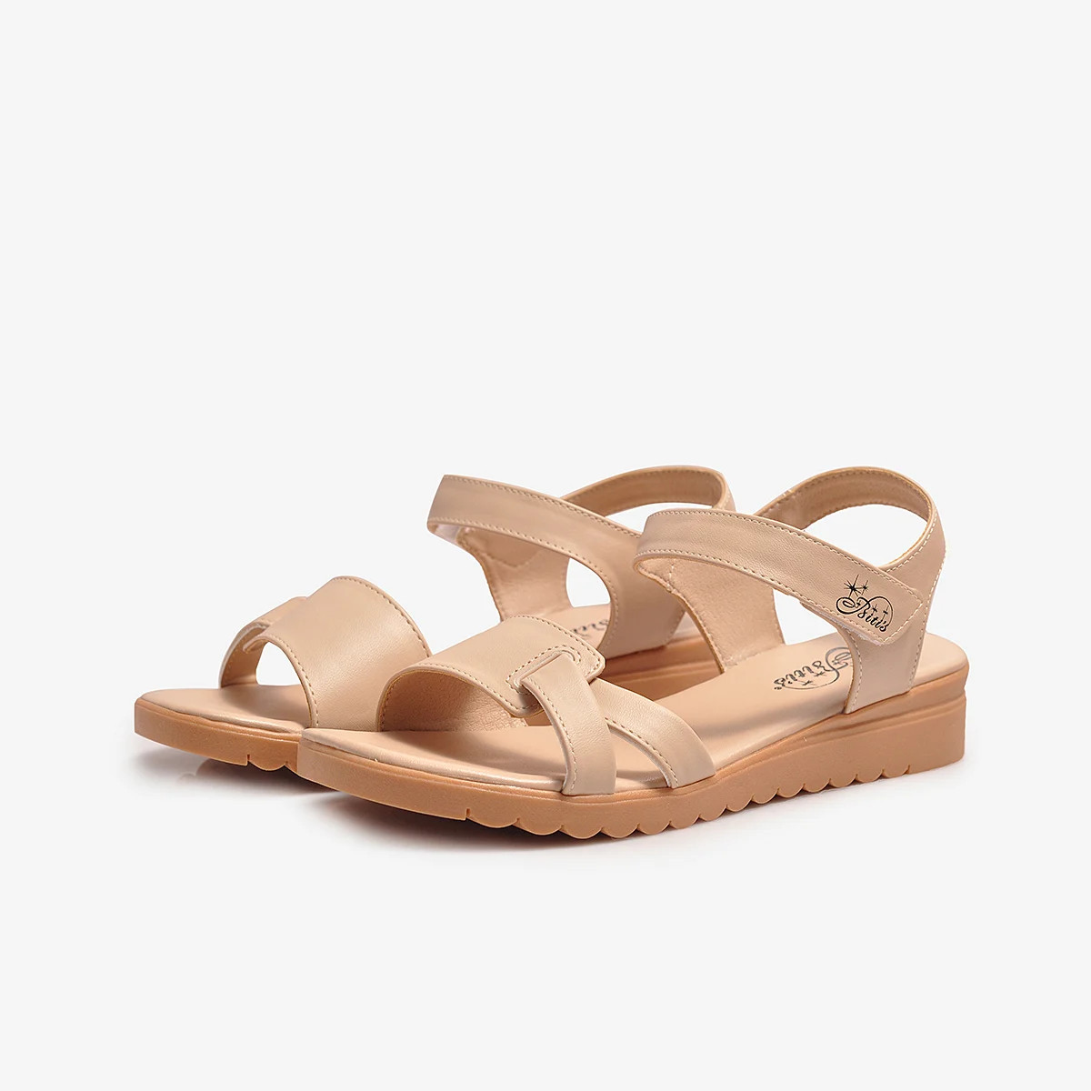 Dép Sandal  Nữ Bitis DTW011388 KEM-DEN