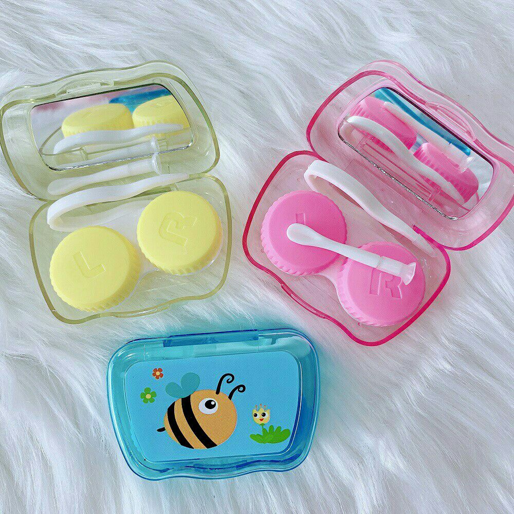 Khay gương - khay lens mini đủ dụng cụ đeo