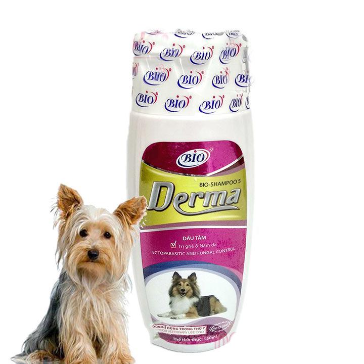 Sữa tắm cho chó mèo Bio Derma 150ml ghẻ và nấm da cho chó mèo - Cutepets