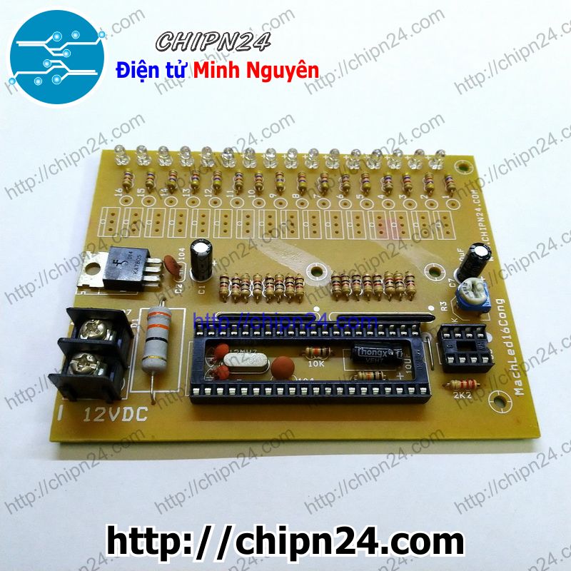 Mạch led 16 cổng tùy biến