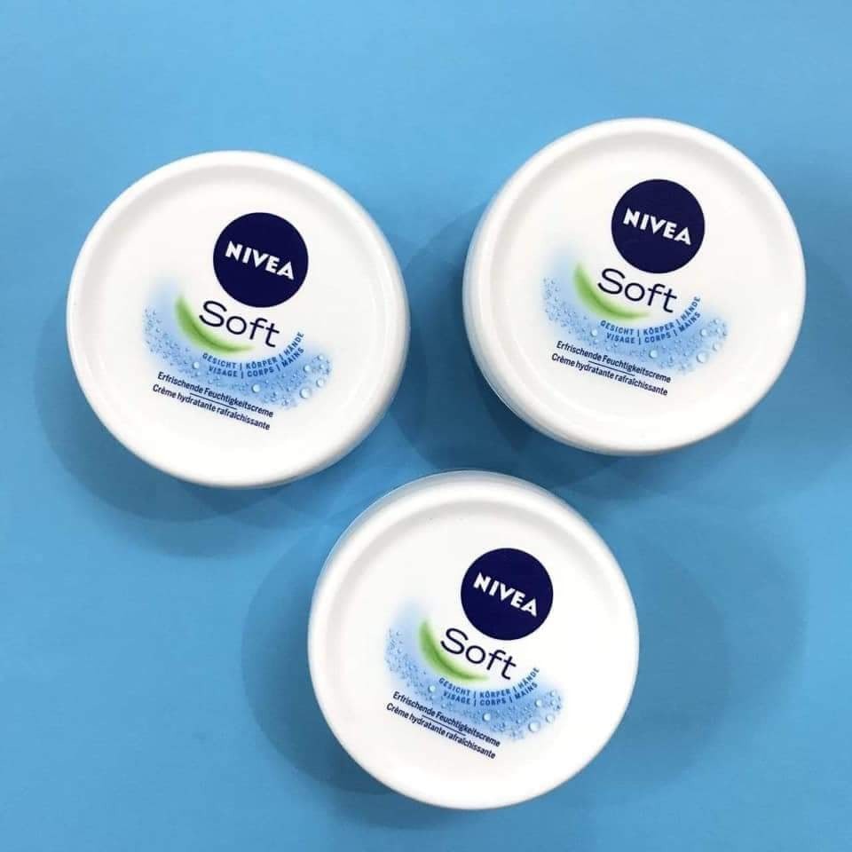 Kem Dưỡng Ẩm NIVEA Soft 200ml Đức