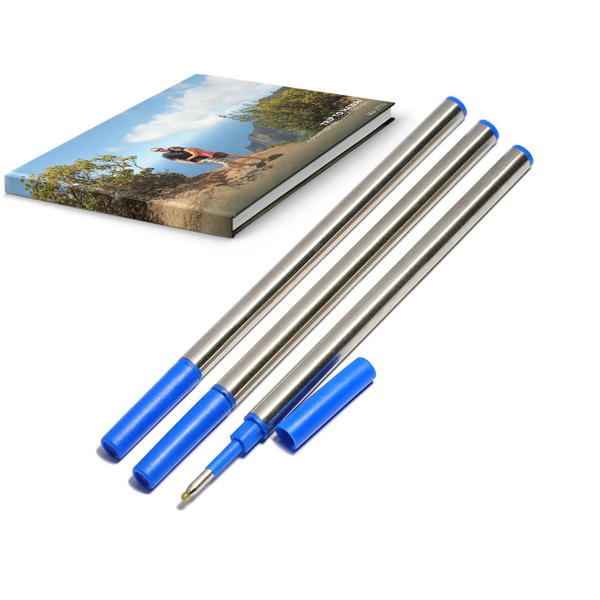 Combo 3 Ruột bút ký Bi 0.5 mm Cho bút Parker và loại tương tự loại siêu trơn mượt. Trenddecor