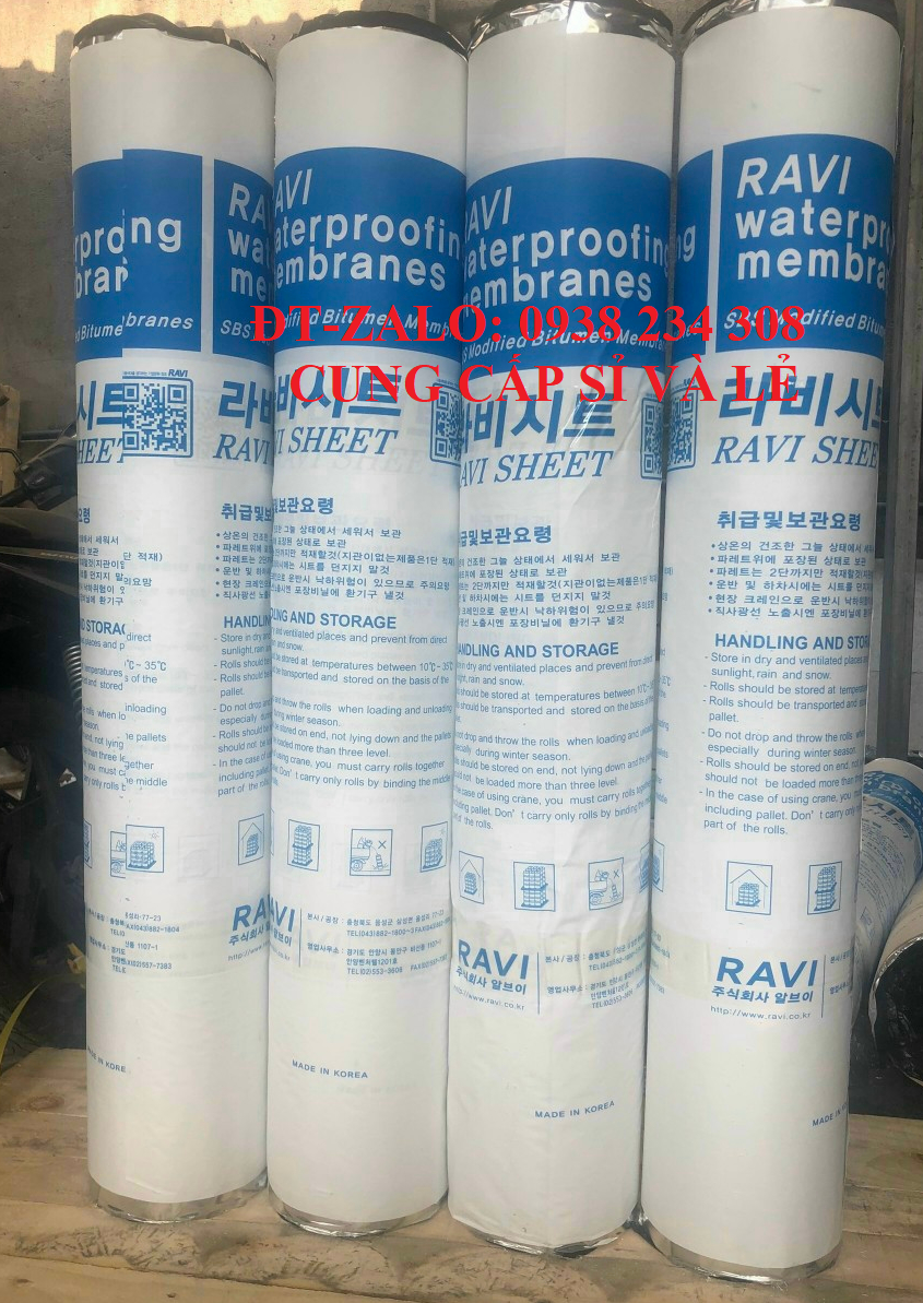 Tấm dán chống dột hàn quốc, chống dột mái tôn, nguyên cuộn 1m x 15m x 1mm, hàng có sẵn