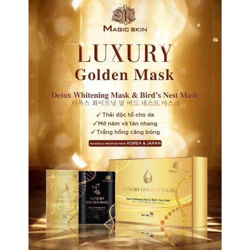 [HCM]MẶT NẠ THẢI ĐỘC THAN HOẠT TÍNH NHẬT BẢN MAGICSKIN