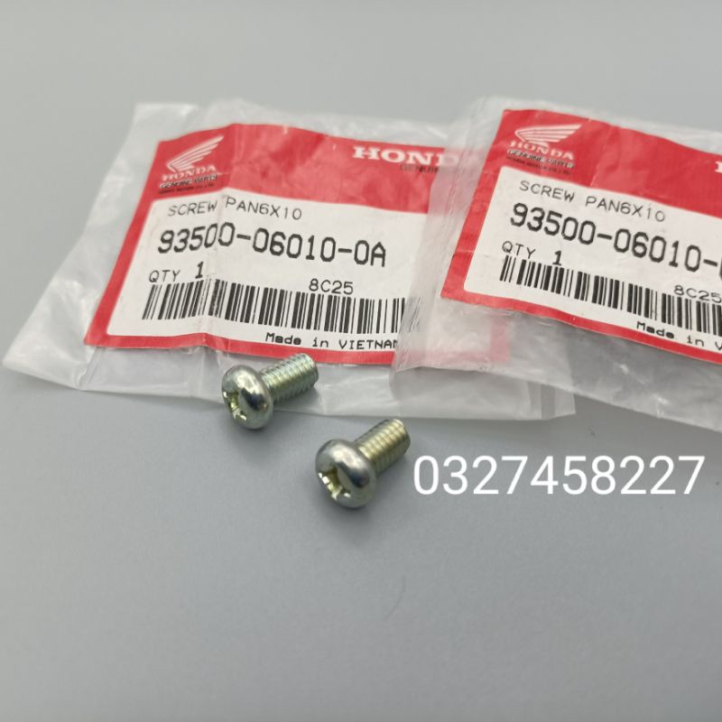 2 Ốc bắt ổ khóa xe DREAM zin Honda