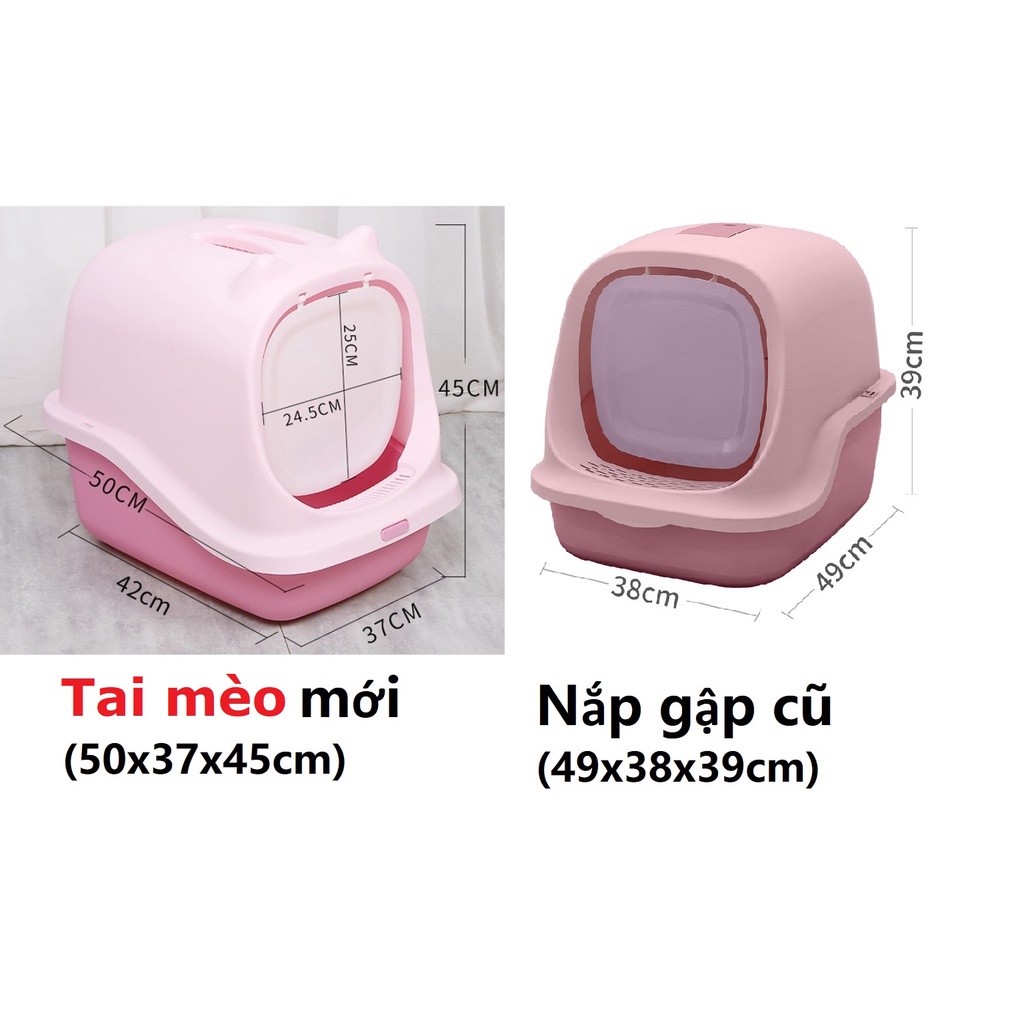 Nhà vệ sinh cho mèo lớn (tai mèo lớn)