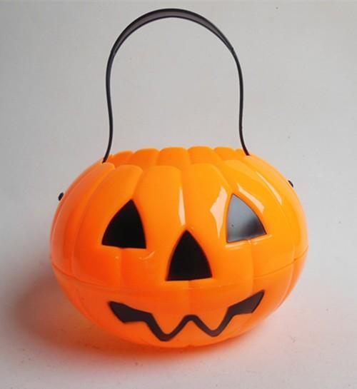 Đèn Lồng Xin Kẹo Bí Ngô - Orange (18x12cm)