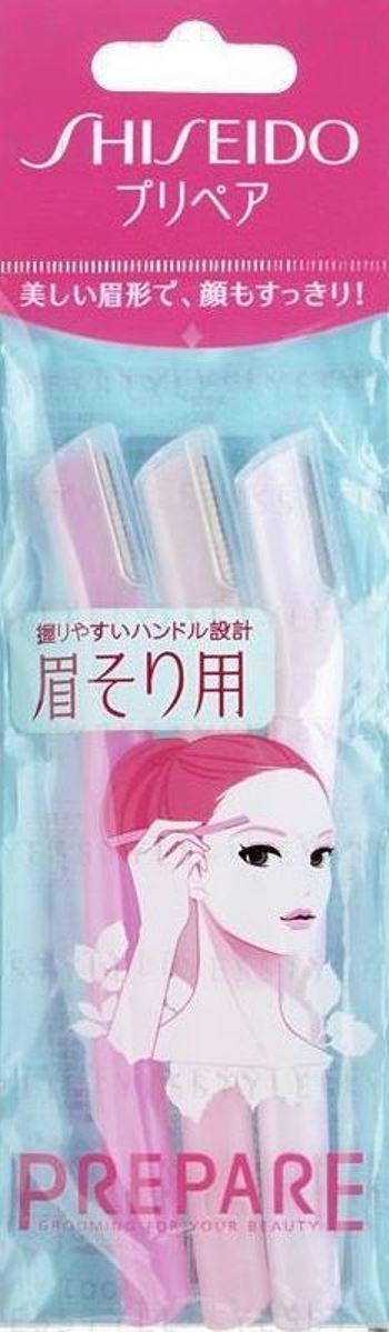 Gói 3 dao cạo lông mày Shiseido