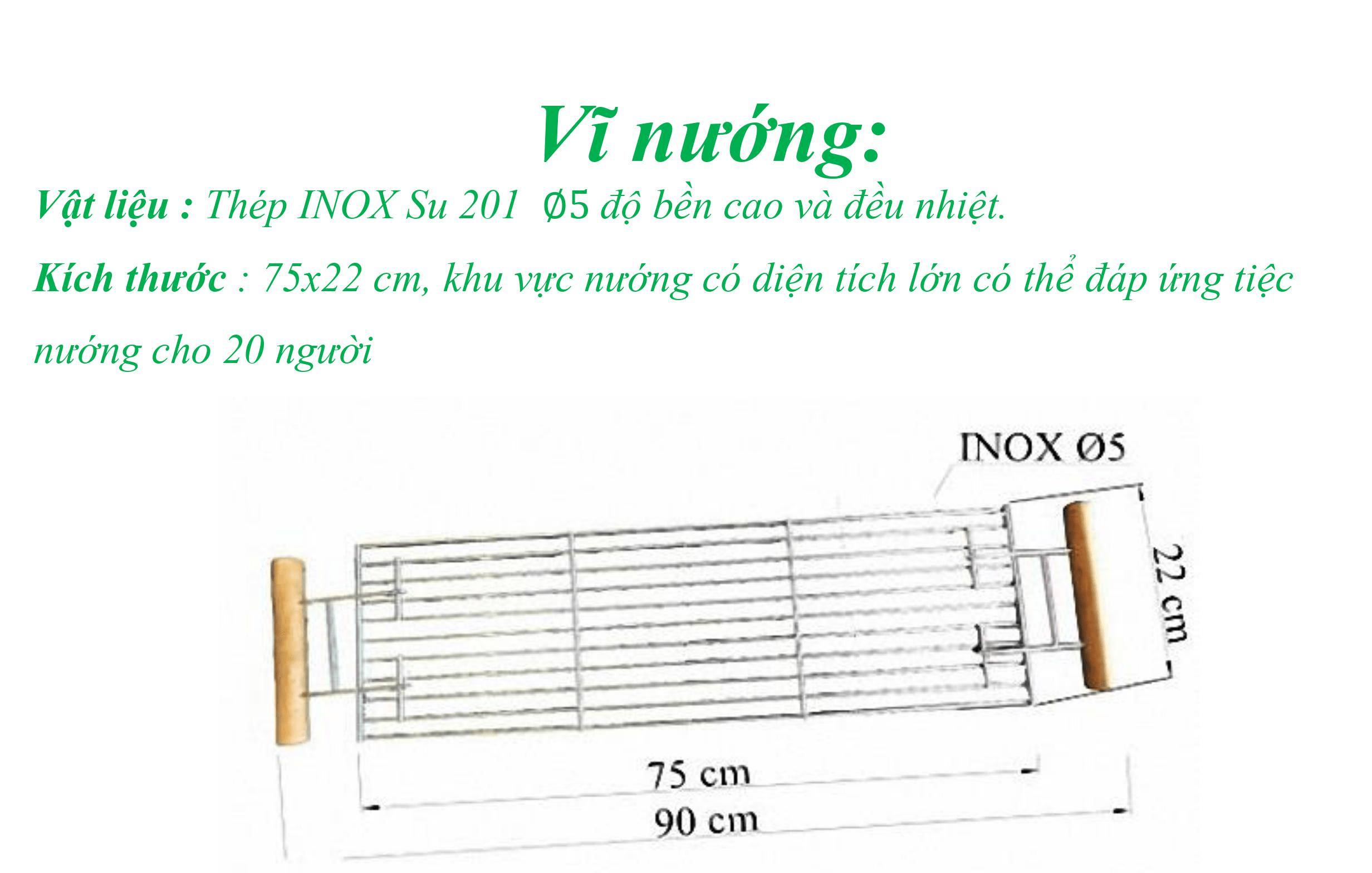 Bếp nướng ngoài trời   CK-350