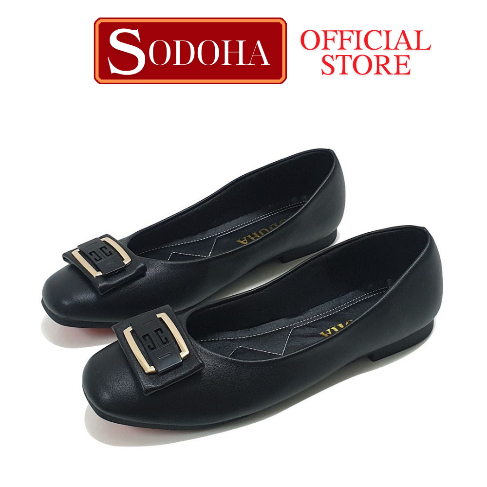 Giày nữ , giày lười nữ , giày búp bê nữ SODOHA SDH318B