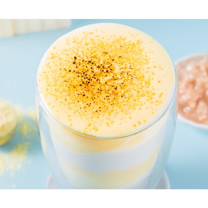 Kem trứng Binbaoli 1kg/gói bột (Làm kem chấm bánh mì/ Trà sữa ...)
