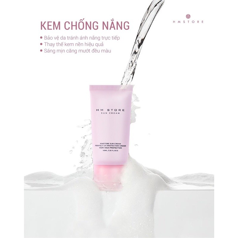 Kem chống nắng HM STORE