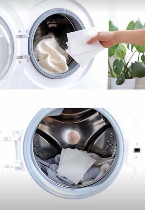 [HCM][ Hàng Đức ] Miếng Giặt Tẩy Trắng Quần Áo Denkmit , 20 miếng
