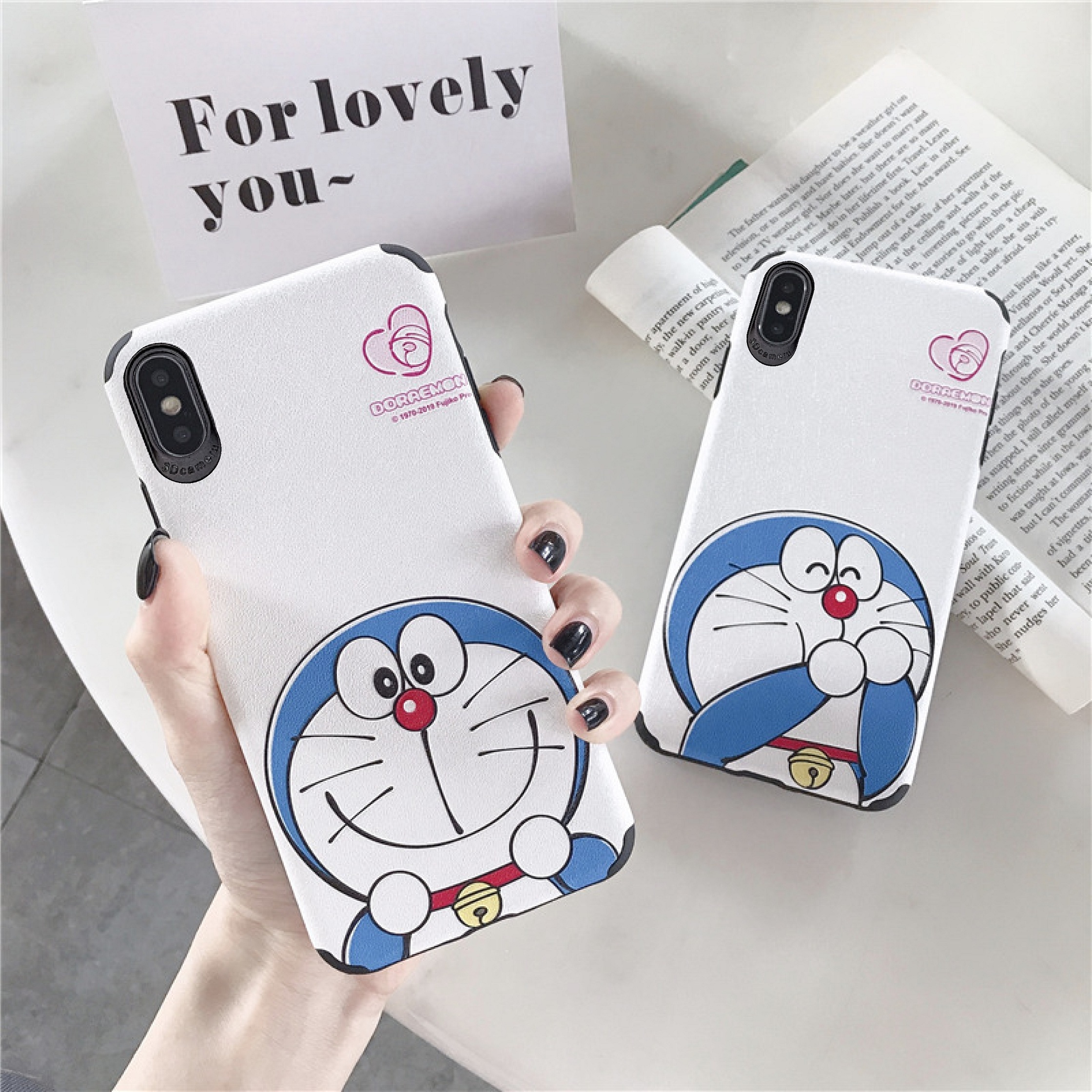 Ốp Lưng Da IMD Doraemon 2