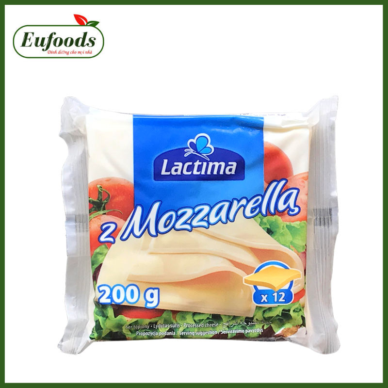 Phô Mai Lát Lactima Mozzarella Ba Lan 200g