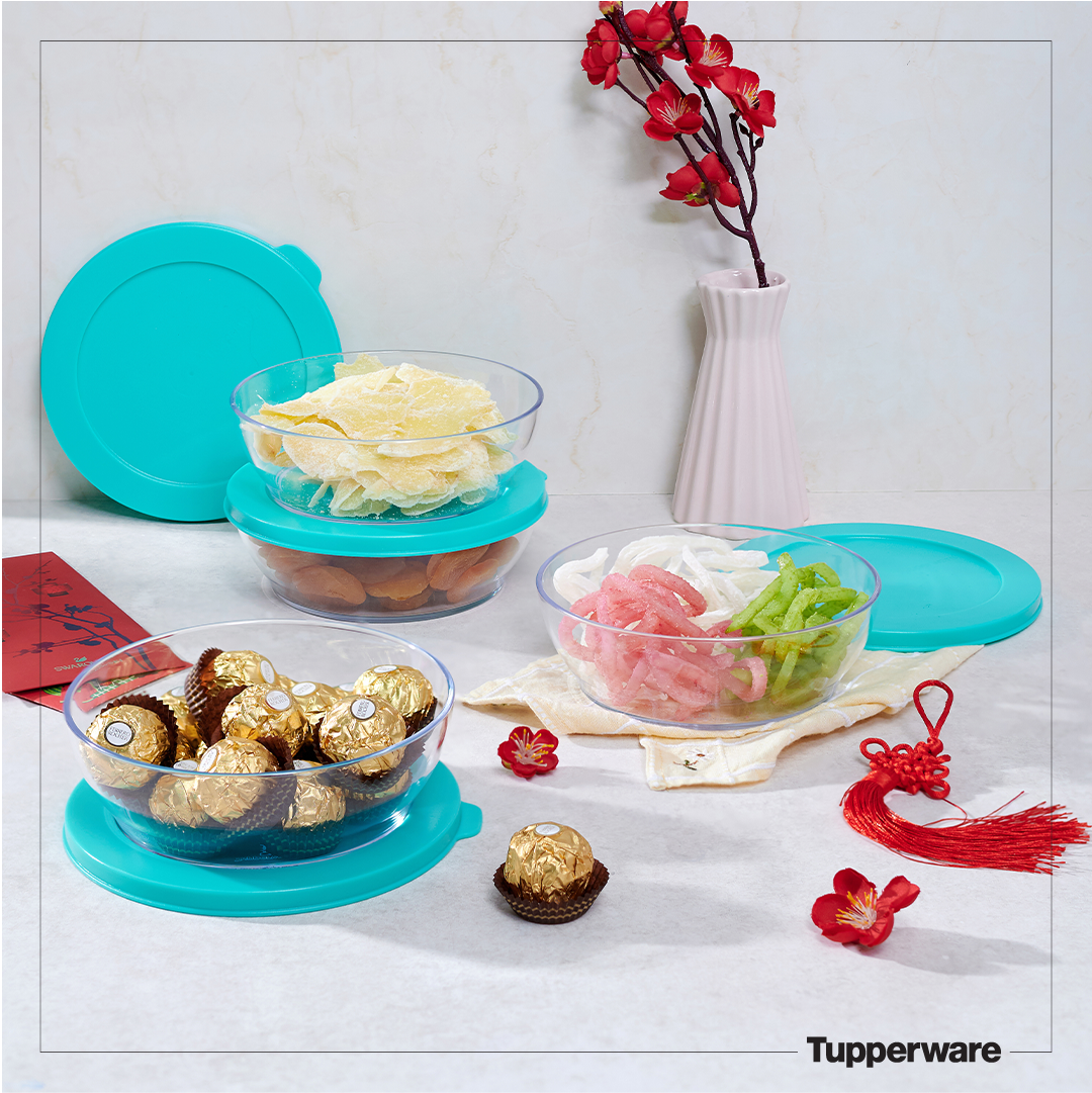 Bộ Hộp Bảo Quản Thực Phẩm Clear Bowl 750ml (4 cái) - Tupperware