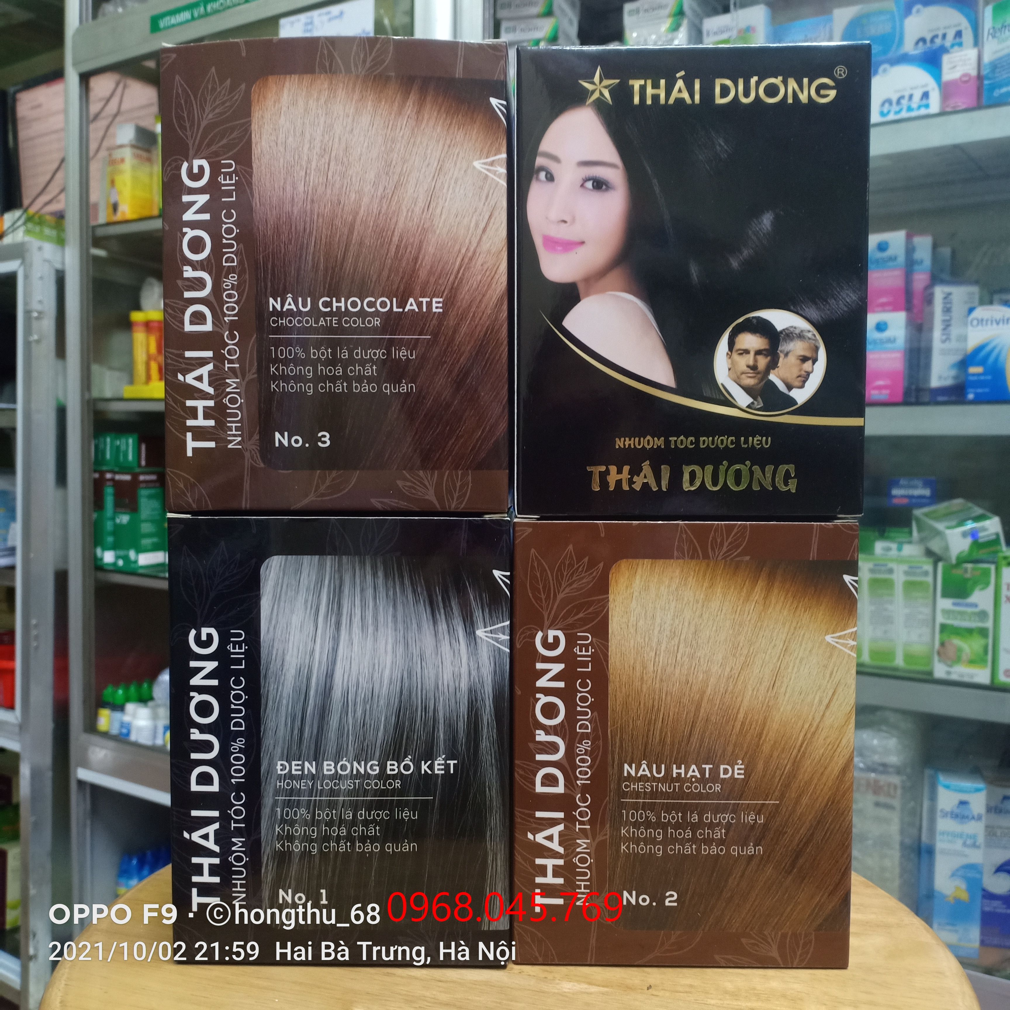 NHUỘM TÓC DƯỢC LIỆU THÁI DƯƠNG