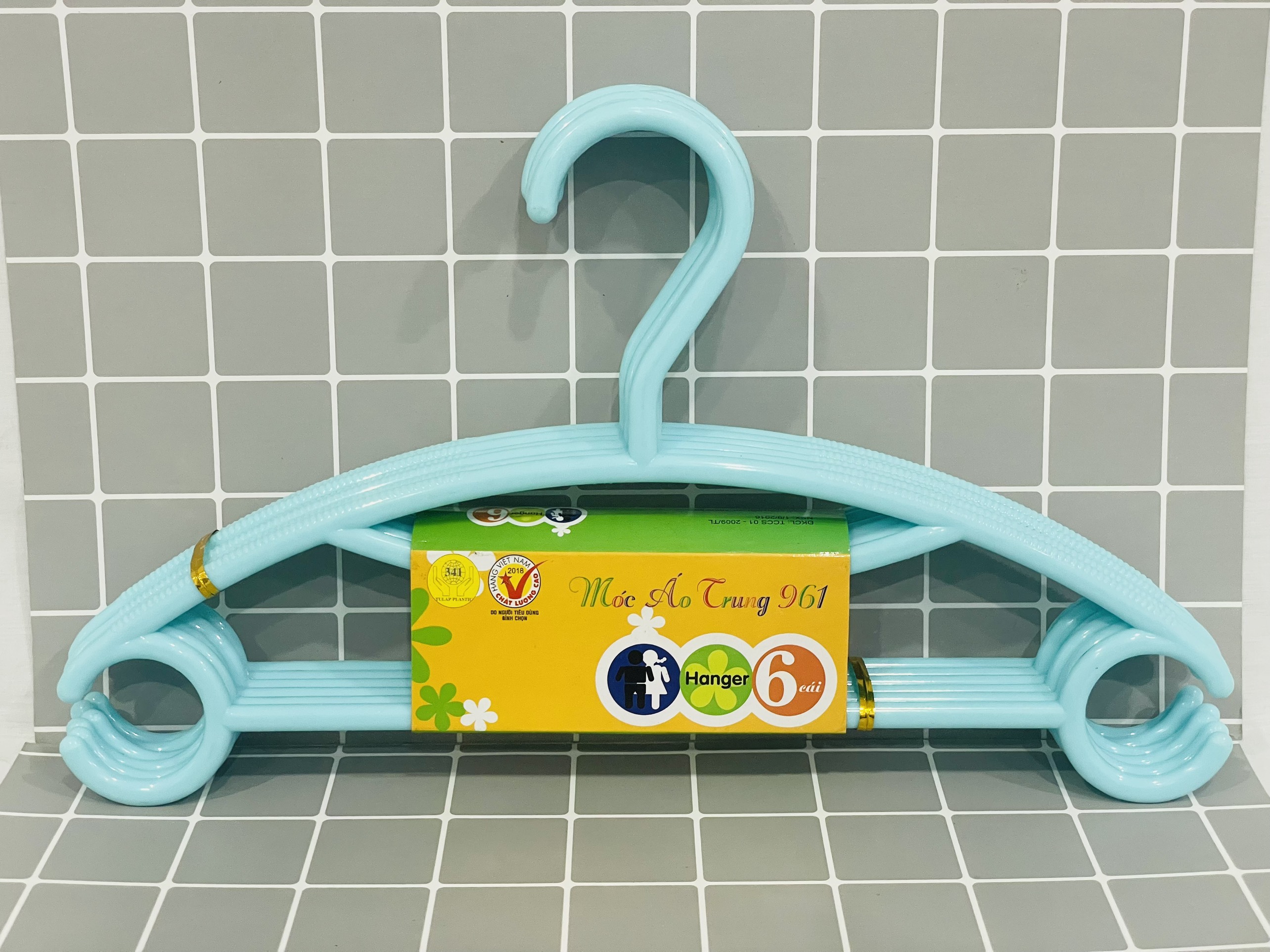 Móc áo nhựa trung TỰ LẬP TL961 - 6c