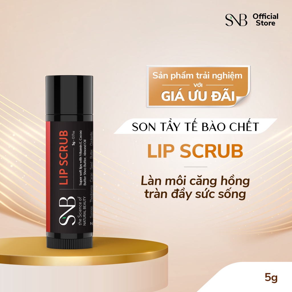 Son tẩy tế bào chết SNB LIP SCRUB 5g