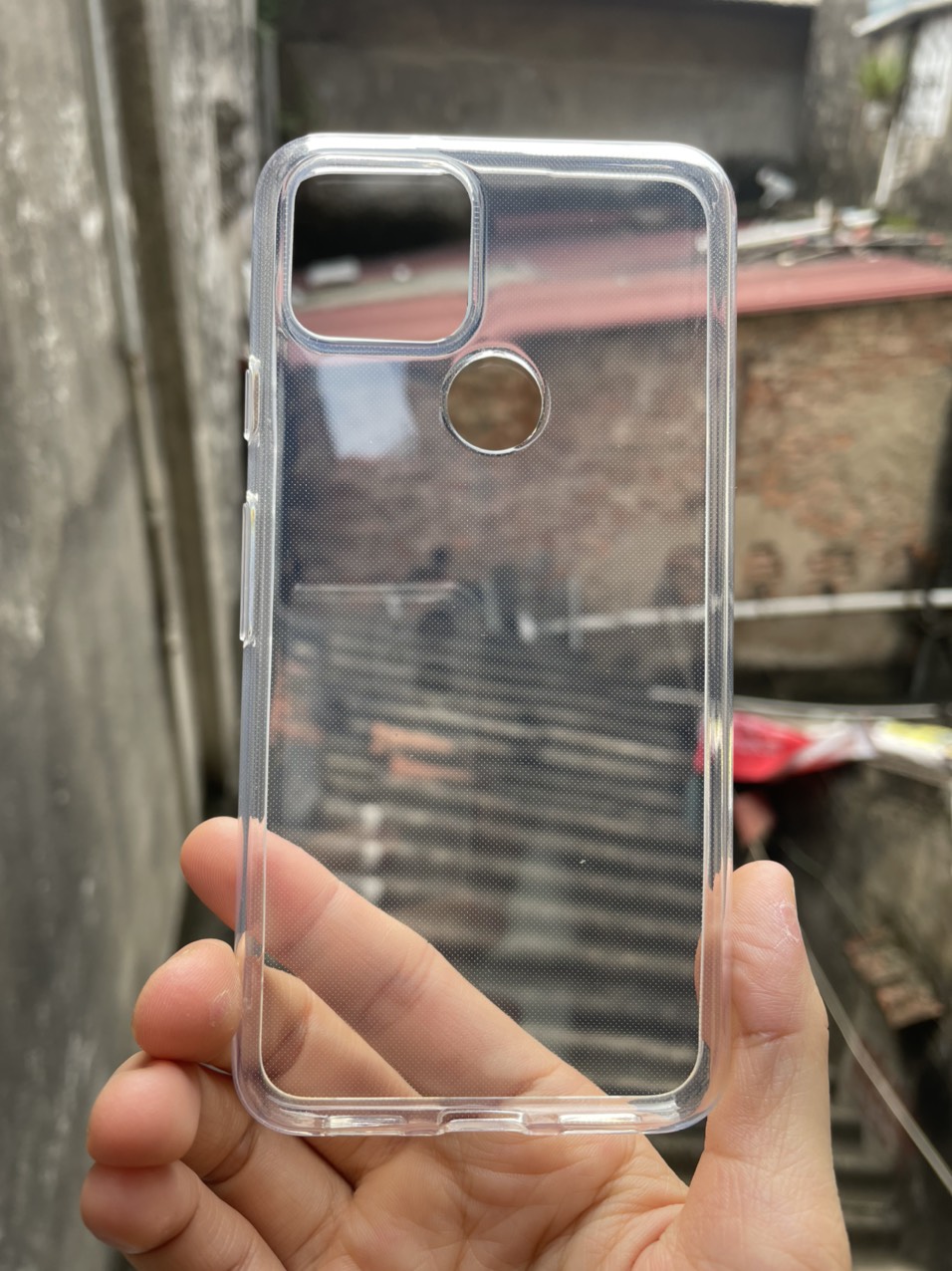 Ốp lưng Silicon Gor cho Google Pixel 5 - Silicon trong suốt hãng Gor