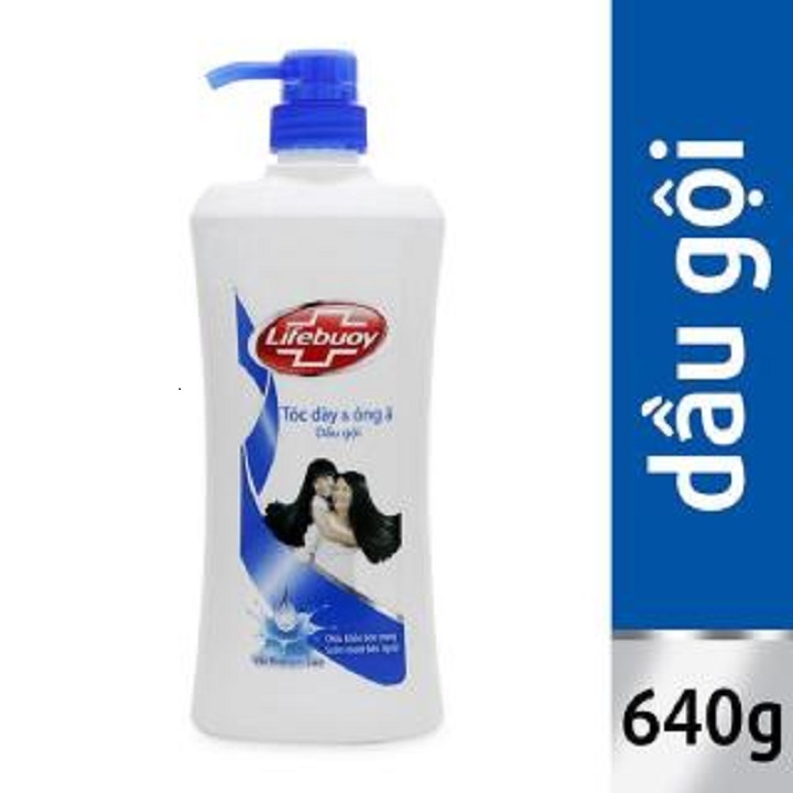 Dầu gội Lifebuoy tóc mềm mượt 640g