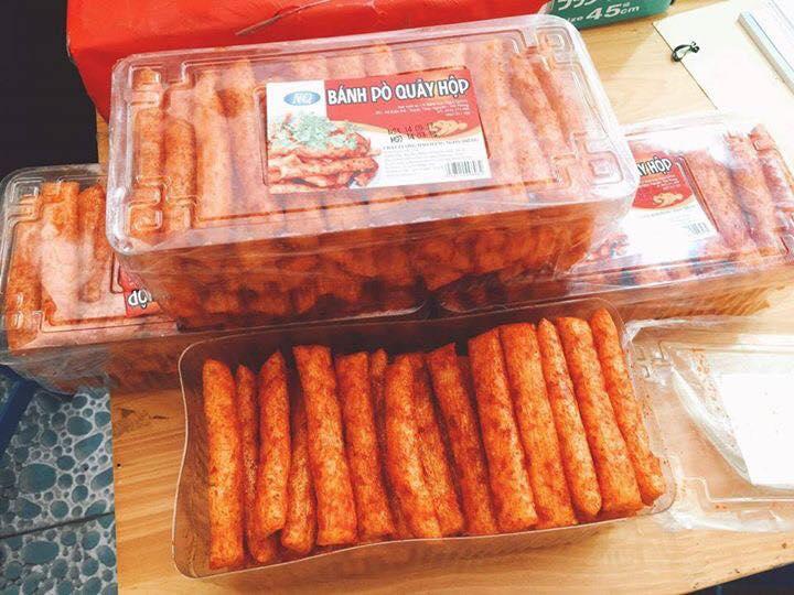 Bánh bò quẩy hộp