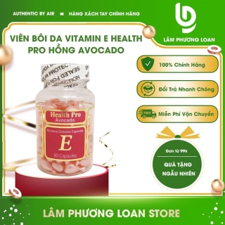 Viên bôi da Vitamin E Health Pro hồng Avocado hộp 90 viên của Mỹ thumbnail