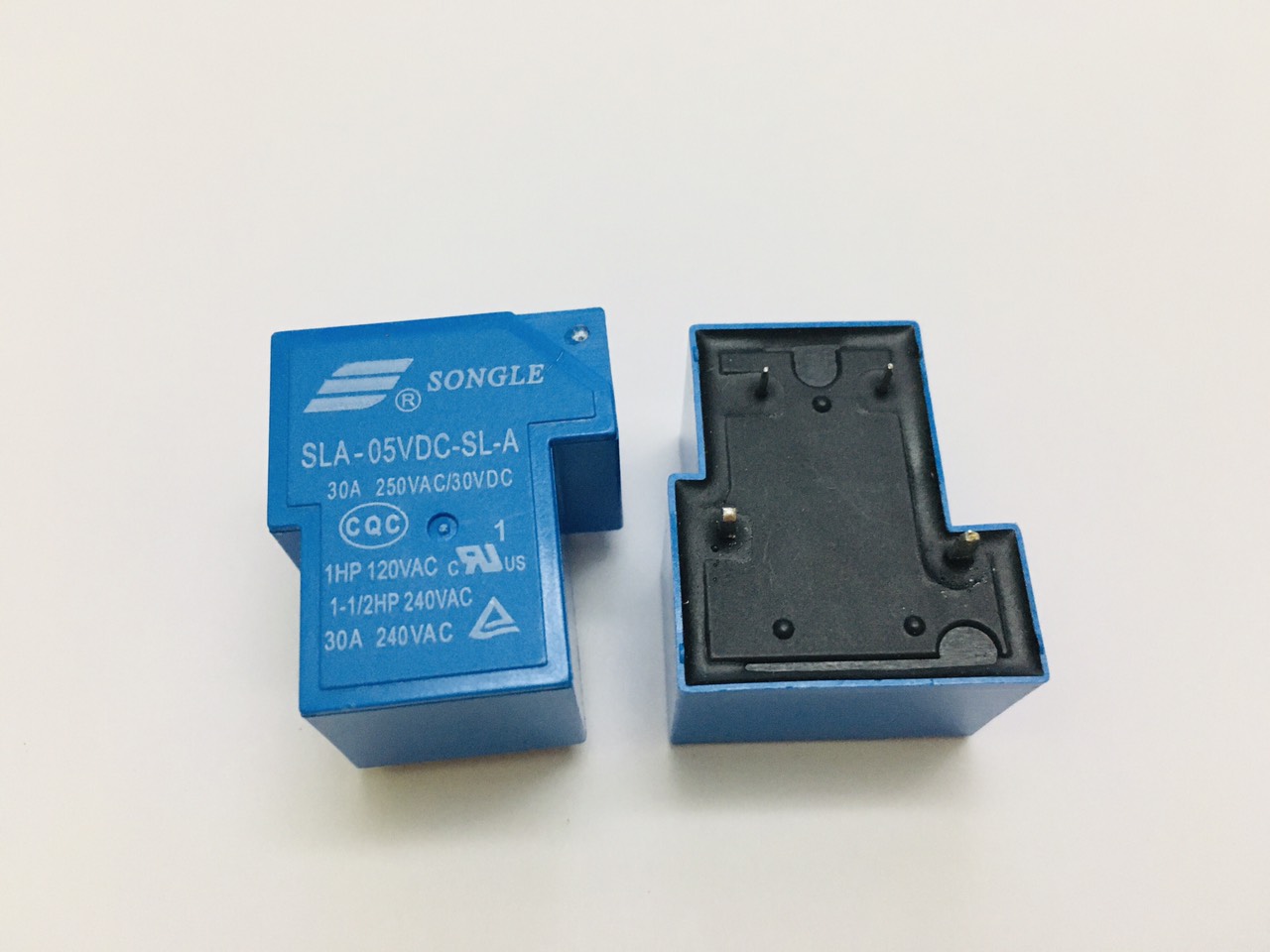 Relay, rơ le 5V, 12V 4 chân Songle