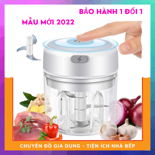 [ HÀNG CAO CẤP ] Máy xay tỏi ớt mini,Dụng cụ xay ớt tỏi gia dụng kiểu dáng nhỏ gọn Máy trộn cầm tay Máy cắt rau củ đa năng máy xay sài pin mini máy xay tỏi pin, máy xay tỏi, máy xay ớt, máy xay mini dụng cụ xay tỏi ớt