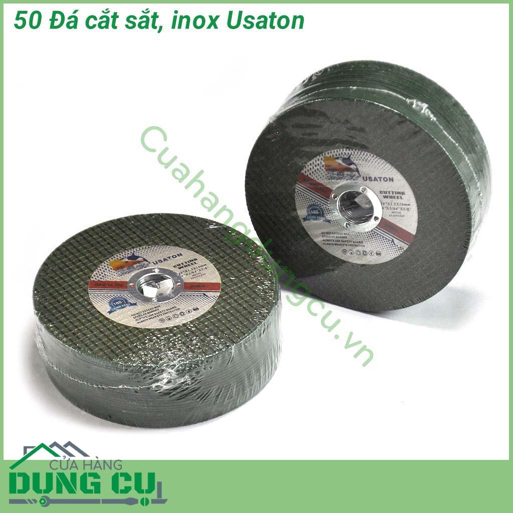 50 Đá cắt inox, sắt siêu bền ít hao mòn đá cắt