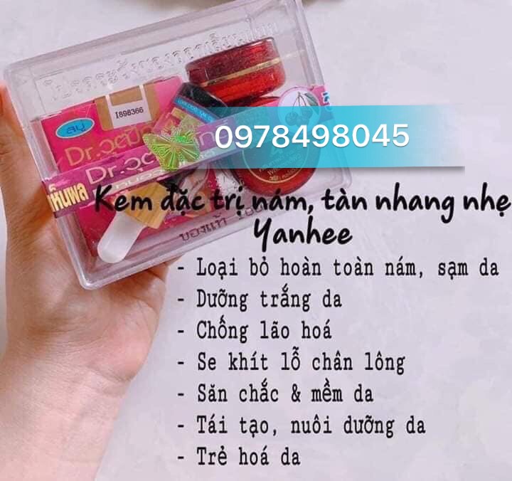 ( XẢ KHO ) BỘ 5 MÓN YANHEE ĐỎ CHERRY