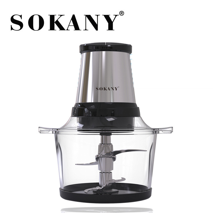 Máy xay thịt , Máy xay sinh tố thực phẩm đa năng Sokany 7004A công suất 800W có 2 tầng dao - 2 tốc độ xay mạnh mẽ - HÀNG CHÍNH HÃNG BẢO HÀNH UY TÍN 1 NĂM - 1 ĐỔI 1 TRONG 7 NGÀY - MUA 1 TẶNG 1 PHẦN QUÀ HẤP DẪN -