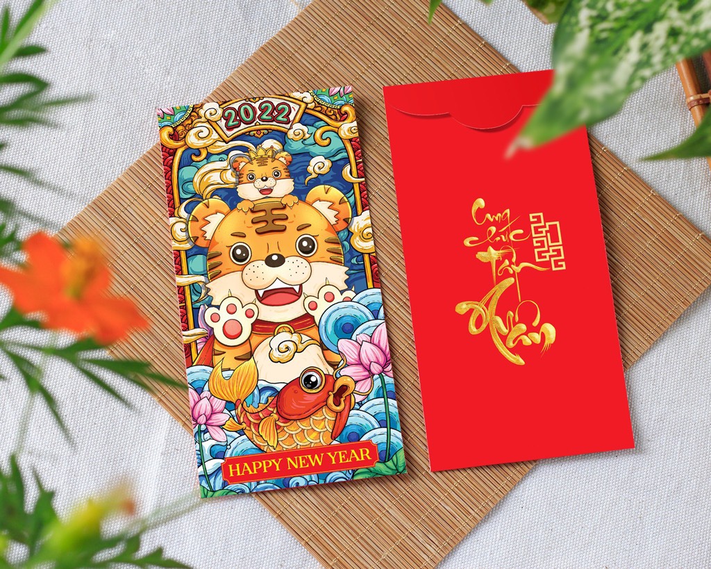 BAO LÌ XÌ TẾT 2022 - 10 cái