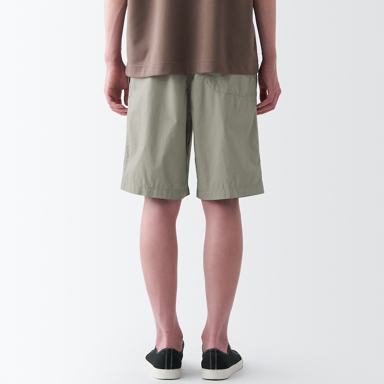 Quần Short Vải Broad Washed MUJI