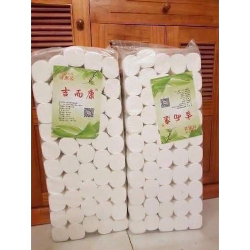 Bịch giấy vệ sinh 50 cuộn siêu dai