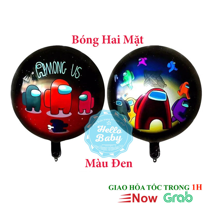 Bóng trang trí chủ đề Among Us