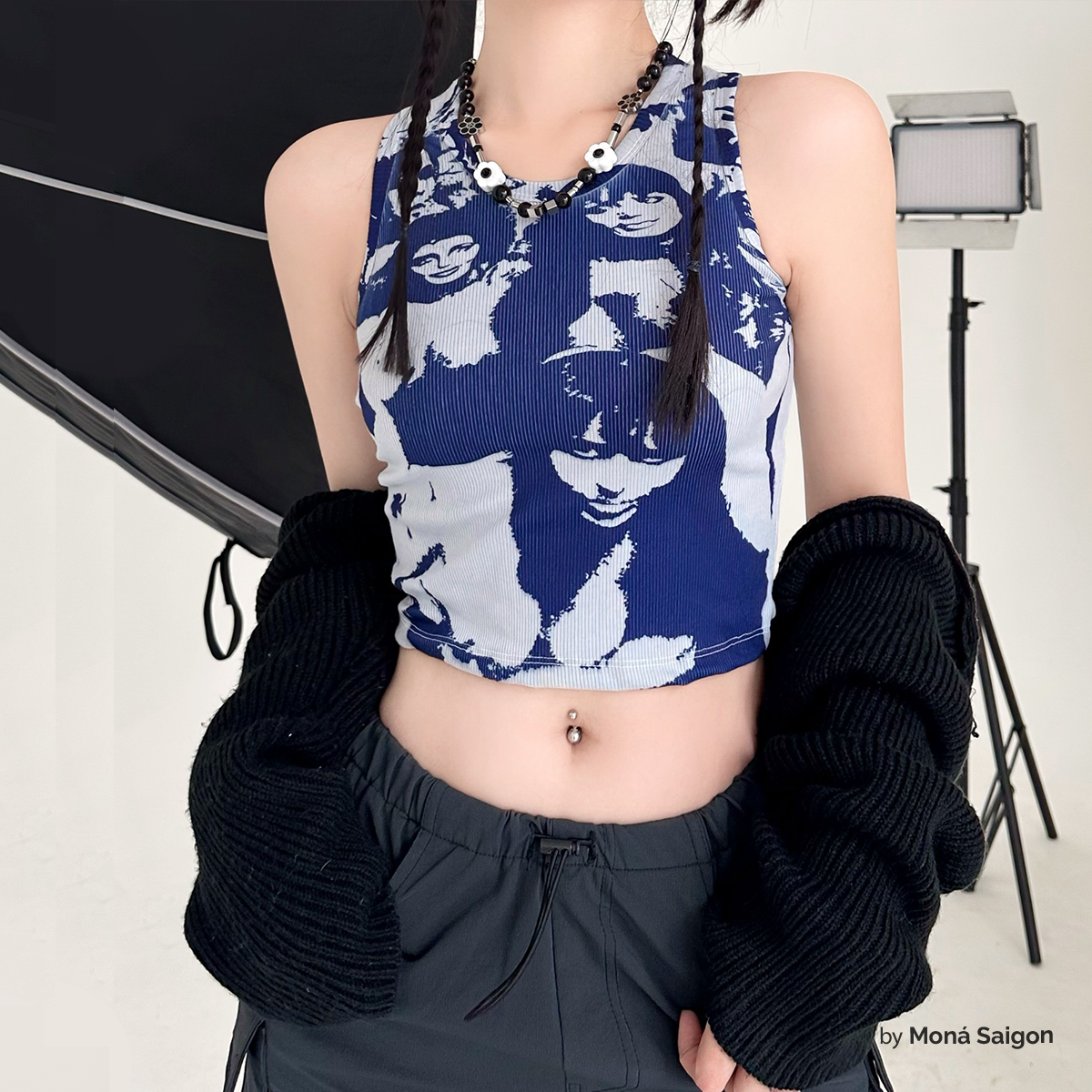 [VOUCHER 12%/149K] Áo tank top MONÁ- NANO