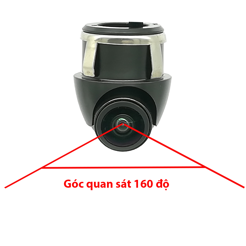 Camera cặp lề android, lắp cùng màn hình android, độ phân giải HD, góc quay 160 độ, 360