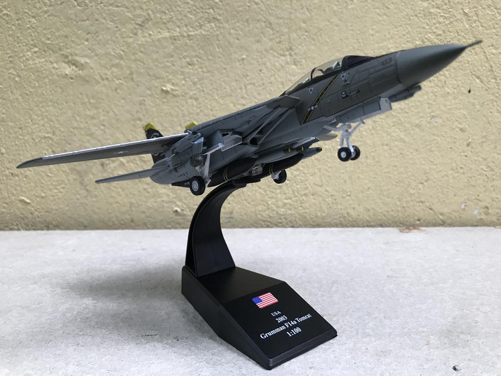 Model of F-14A Tomcat V-84 1/100 Aircraft