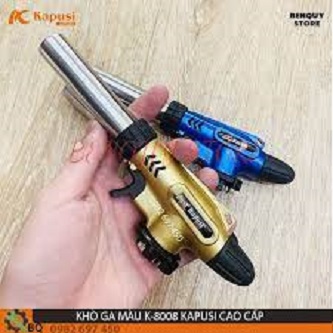 Đèn Khò, Khò Gas ĐA MẦU - Kapusi K-8008 Cao Cấp, Tự Động Đánh Lửa