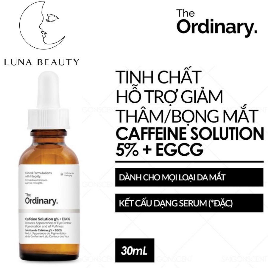 Tinh Chất The Ordinary Caffeine Solution 5% + EGCG ( 30mL )