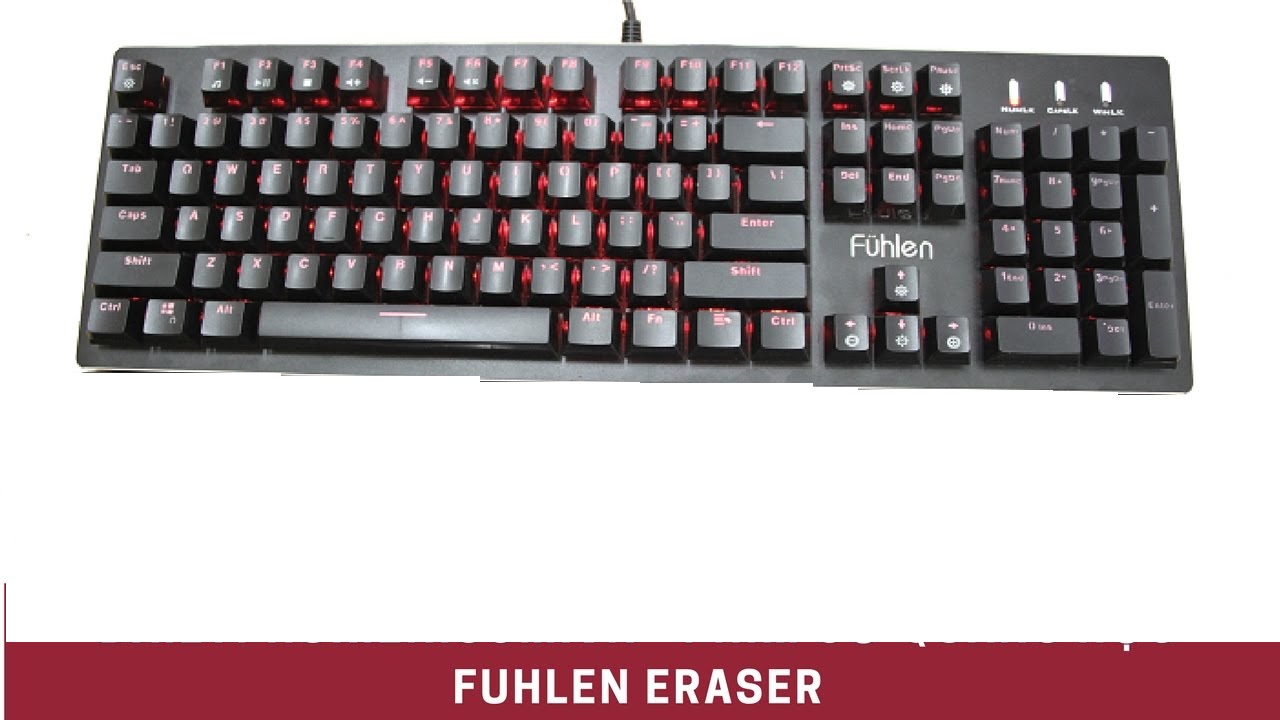 Phím cơ Fuhlen Eraser
