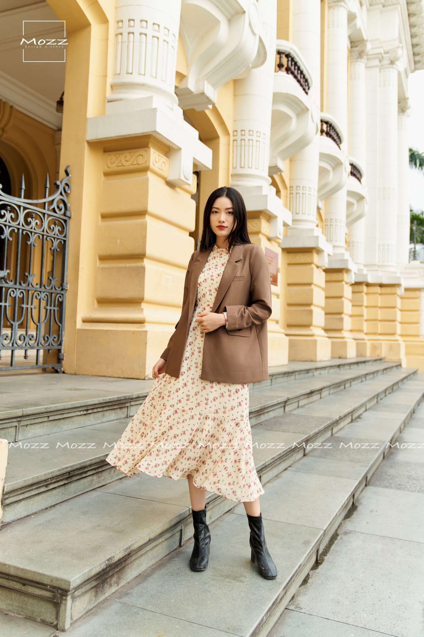 Áo Blazer thiết kế Mozz