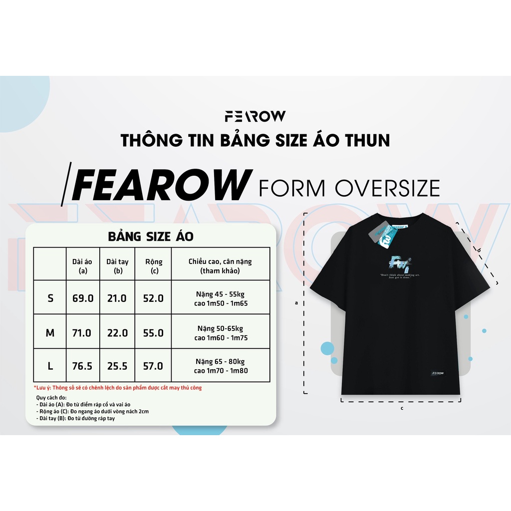 Áo thun Fearow Red Text / Màu Đen - FW158
