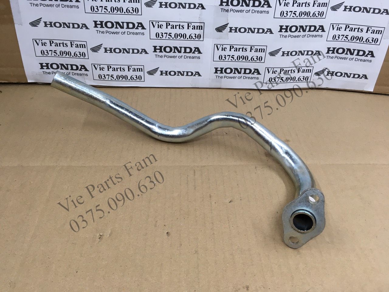 Cổ pô xe máy AB 110, Air Blade 110 chưa sơn (hàng tốt)