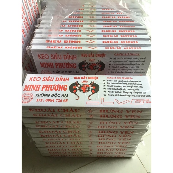 Keo bẫy chuột - keo dính chuột siêu dính