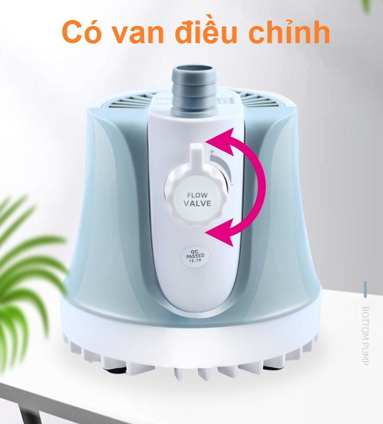 Máy bơm hồ cá 5w-15w -25w-40w-55w - máy bơm hòn non nước 5w -15w - bơm chìm đa năng
